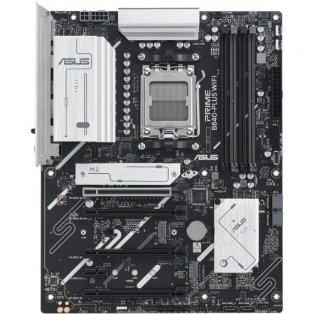 ASUS Prime B840-PLUS WiFi Placa Base ATX Socket AM5 para AMD Ryzen 9000/8000/7000, DDR5, PCIe 4.0, Wi-Fi 6E, 2.5Gb LAN, 3x M.2, 90MB1IZ0-M0EAY0 ASUS Prime B840-PLUS WiFi Placa Base ATX Socket AM5 para AMD Ryzen 9000/8000/7000, DDR5, PCIe 4.0, Wi-Fi 6E, 2.5Gb LAN, 3x M.2, 90MB1IZ0-M0EAY0